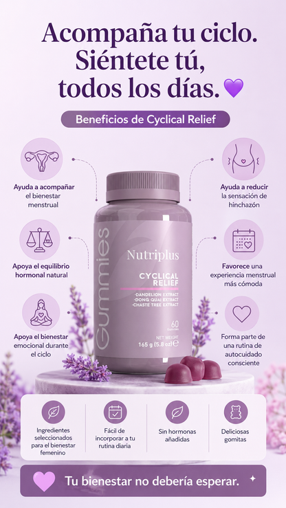 Cyclical Relief - Nutriplus Gummies